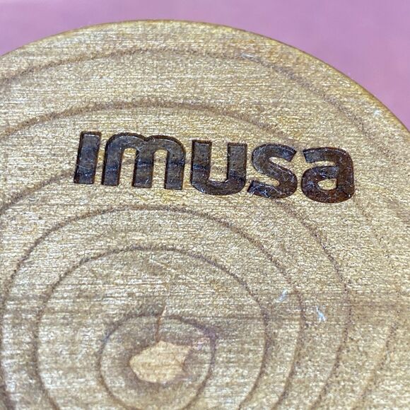 Vintage IMUSA Wood Mortar Natural Wood Grinding Pot Primitive Herbs - Picture 7 of 9